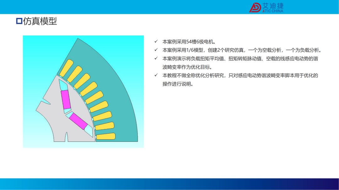 永磁同步电机感应电动势谐波畸变率优化分析(图2)