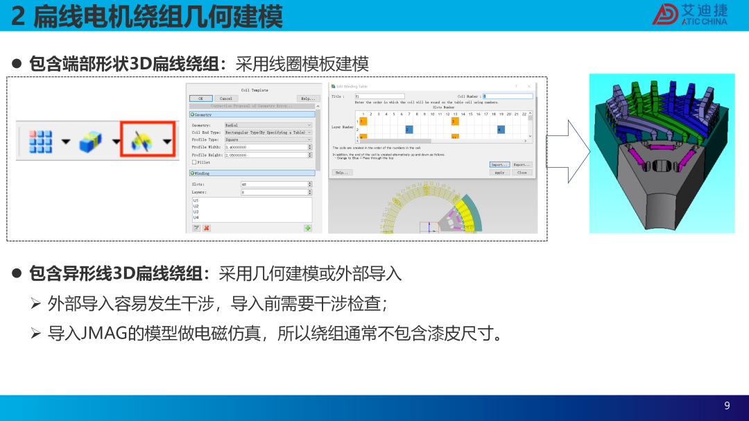 扁线电机建模仿真及交流损耗分析(图9)