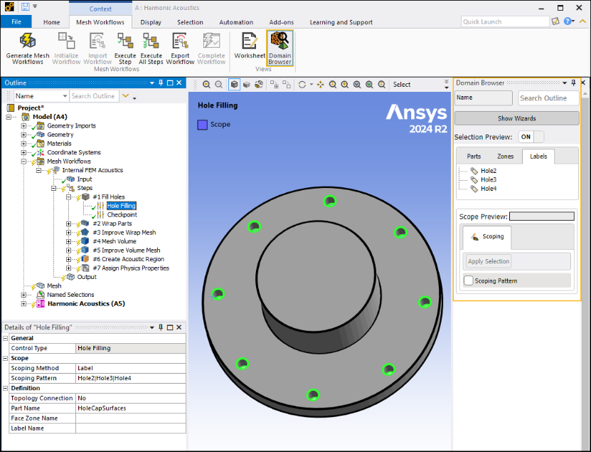 Ansys 2024R2结构产品Mechanical新功能亮点(图9)